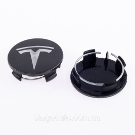 Caps plugs for alloy wheels TESLA Tesla 58 mm Gray metallic 6005879-00-A, TLB0011