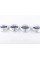 Caps plugs for alloy wheels FORD Ford 54 mm Gray metallic (Silver) 6M21-1003
