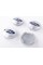 Caps plugs for alloy wheels FORD Ford 54 mm Gray metallic (Silver) 6M21-1003