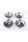 Caps plugs for alloy wheels Mercedes-Benz Mercedes 75 mm OLD Chromed