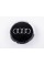 Caps plugs for alloy wheels Audi Audi 69 mm Black with chrome rim 4B0601170A