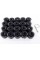 VW Volkswagen Bolt Caps 19mm, Black. Set of 20 Touareg Transporter, Nut Caps