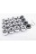 VW Volkswagen Bolt Caps 19mm, Chrome. Set of 20 Touareg Transporter, Nut Caps