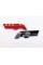 Emblem nameplate on wings, inscription badge on wing VW Volkswagen Volkswagen R line R line Chrome