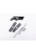 Emblem nameplate R line in the radiator grille VW Volkswagen Volkswagen badge R line chrome black