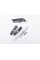 Emblem nameplate R line in the radiator grille VW Volkswagen Volkswagen badge R line chrome black