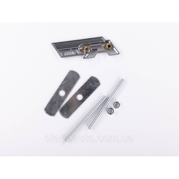 Emblem nameplate R line in the radiator grille VW Volkswagen Volkswagen badge R line chrome black