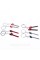 Supercharged Keychain for Audi Car Keys Audi Chrome Red Metal