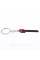 Supercharged Keychain for Audi Car Keys Black Red Metal