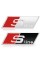 Emblem, badge, sticker for steering wheel AUDI S-line Audi s-line