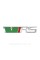 VRS emblem nameplate for Skoda trunk lid Skoda sticker VRS chrome + green