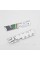 VRS emblem nameplate for Skoda trunk lid Skoda sticker VRS chrome + green