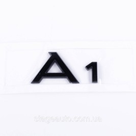 A1 Audi Black Emblem Sticker for Trunk Lid
