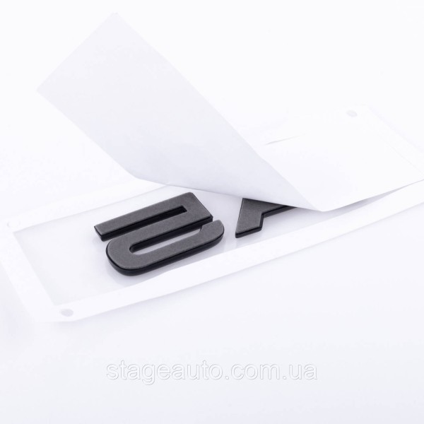 A5 Audi Black Emblem Sticker for Trunk Lid