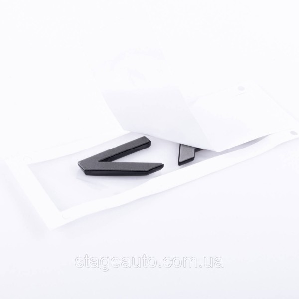 Emblem sticker A7 Audi Audi Black on the trunk lid