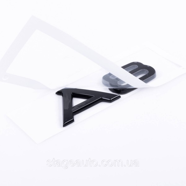 A8 Audi Black Emblem Sticker for Trunk Lid
