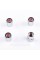 Protective caps on valve nipples SEAT Seat 4 pcs Chrome