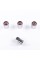Protective caps on valve nipples SEAT Seat 4 pcs Chrome