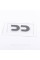 Emblem sticker on the trunk lid CC Volkswagen Volkswagen 6 x 2.3 cm Chrome