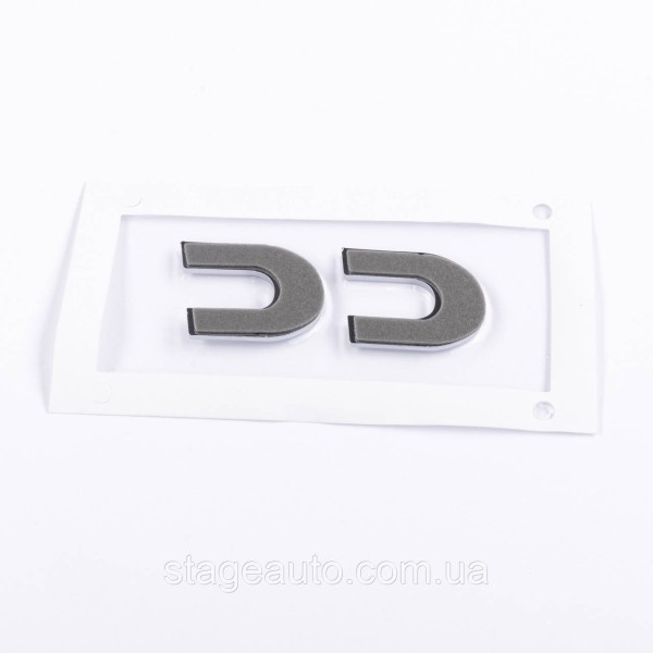 Emblem sticker on the trunk lid CC Volkswagen Volkswagen 6 x 2.3 cm Chrome