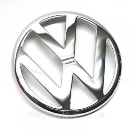 Передня емблема Volkswagen Фольцваген 115мм VW GOLF 4 98-03 1J0853601