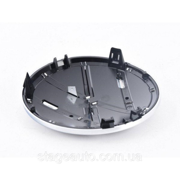 Front emblem Volkswagen Volkswagen 138 mm VW POLO 6, GOLF 7, JETTA 6 PASSAT B8, TOURAN 2, TOUAREG 3 - Chrome