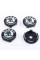 Caps plugs for alloy wheels Skoda Skoda 60 mm Black