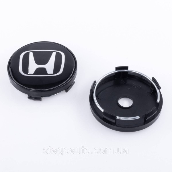 Caps plugs for alloy wheels Honda Honda 60 mm Black