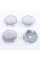 Caps plugs for alloy wheels Honda Honda 60 mm Gray Chrome