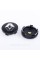 Caps plugs for alloy wheels Renault Renault 60 mm Black