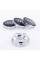 Caps plugs for alloy wheels Audi 60 mm black