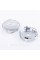 Caps plugs for alloy wheels Hyundai 60 mm Gray Chrome