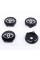 Caps plugs for alloy wheels Toyota Toyota 60 mm Black