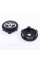 Caps plugs for alloy wheels Toyota Toyota 60 mm Black