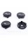 Caps plugs for alloy wheels Subaru Subaru 60 mm Black