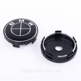 Caps plugs for alloy wheels BMW 60 mm completely black