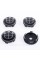 Caps plugs for alloy wheels BMW 60 mm completely black