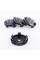 Caps plugs for alloy wheels BMW 60 mm completely black