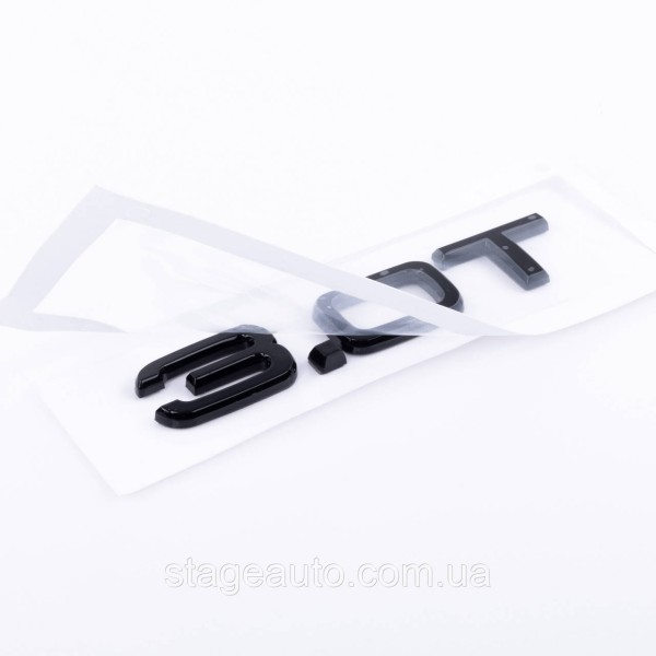 Trunk label, trunk inscription Audi, Audi 3.0T, A3, A4, A5, A6, A7, A8, Q3, Q5, Q7, 3.0T