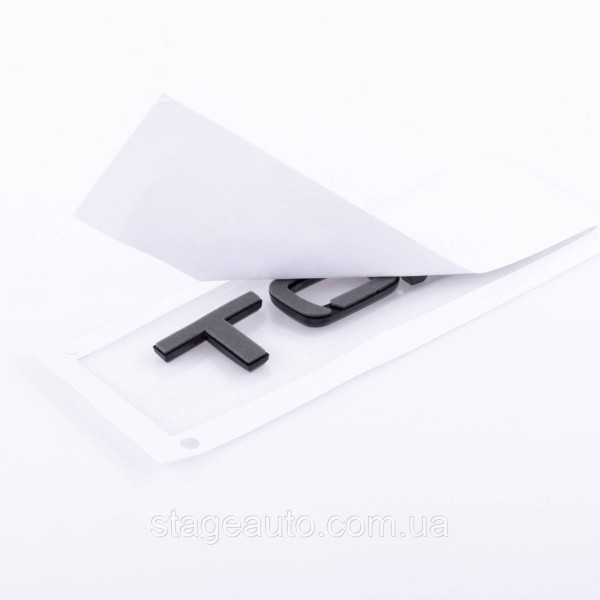 Trunk label, trunk inscription Audi, Audi 3.0T, A3, A4, A5, A6, A7, A8, Q3, Q5, Q7, 3.0T
