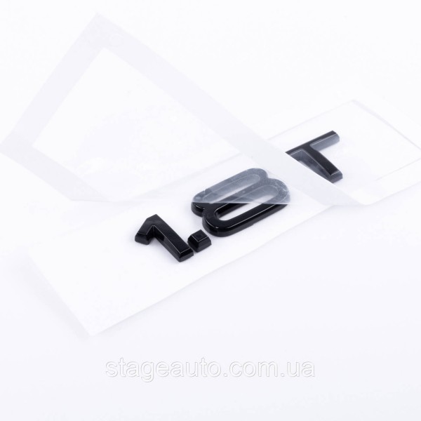 Trunk nameplate, trunk inscription Audi, Audi 1.8T, A3, A4, A5, A6, A7, A8, Q3, Q5, Q7, 1.8T