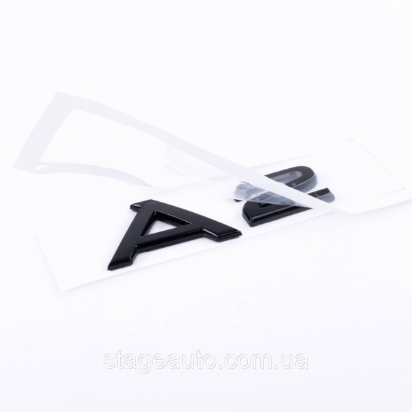 A2 Audi Black Emblem Sticker for Trunk Lid