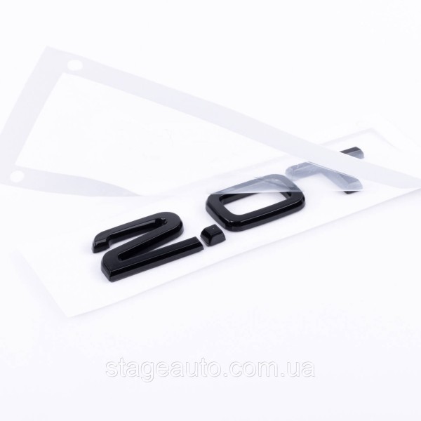 Trunk label, trunk inscription Audi, Audi 2.0T, A3, A4, A5, A6, A7, A8, Q3, Q5, Q7, 3.0T