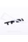 Emblem, nameplate, sticker inscription TFSI black, on the trunk of Audi Audi TFSI