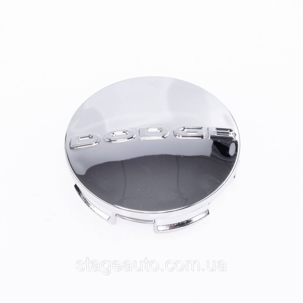 Caps plugs for alloy wheels Dodge 63 mm, 1LB72TRMAA Dodge chrome
