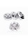 Caps plugs for alloy wheels Dodge 63 mm, 1LB72TRMAA Dodge chrome bull