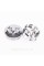 Caps plugs for alloy wheels Dodge 63 mm, 1LB72TRMAA Dodge chrome bull