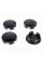 Dodge alloy wheel caps 63 mm, 1LB72TRMAA Dodge black gloss