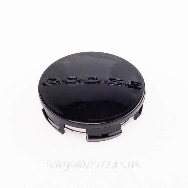 Dodge alloy wheel caps 63 mm, 1LB72TRMAA Dodge black gloss