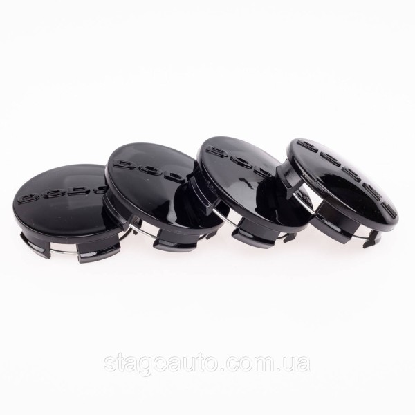 Dodge alloy wheel caps 63 mm, 1LB72TRMAA Dodge black gloss